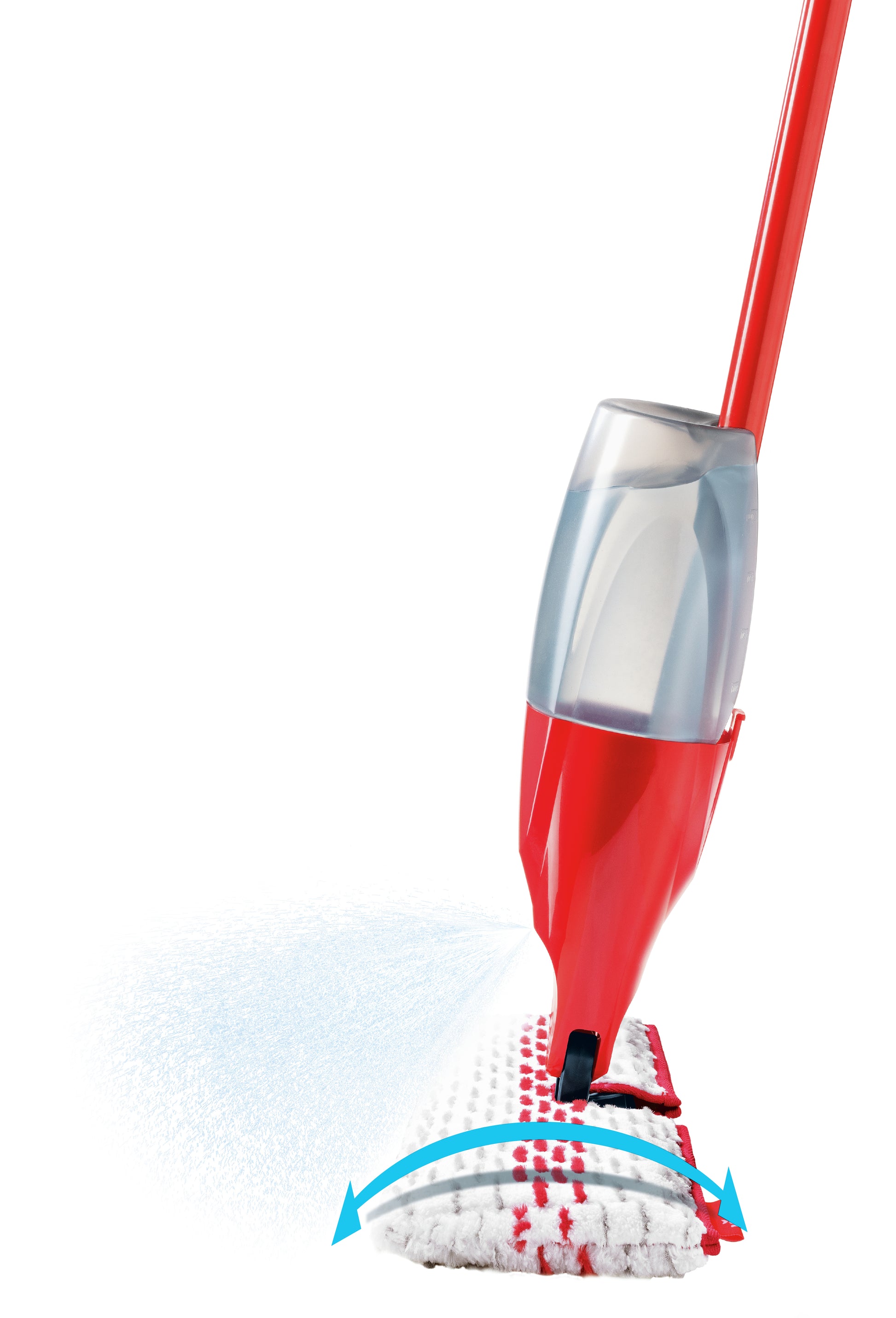 Vileda 1,2 Spray Max – Sprühwischer – Sprühfunktion, Weiss, 1 Stück