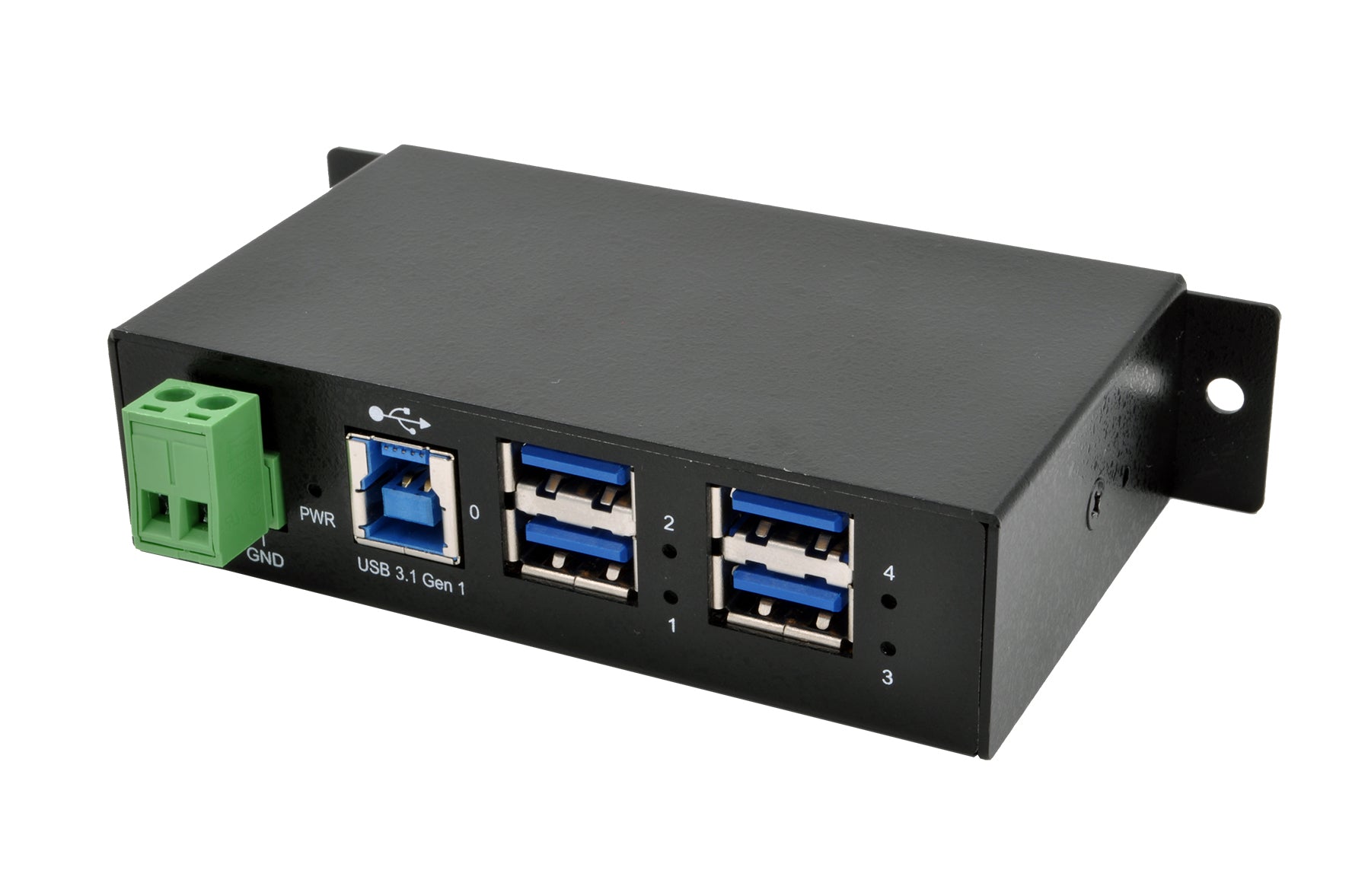 EXSYS EX-1504HMS USB-Hub – USB-B, 4× USB-A, für Windows/Linux