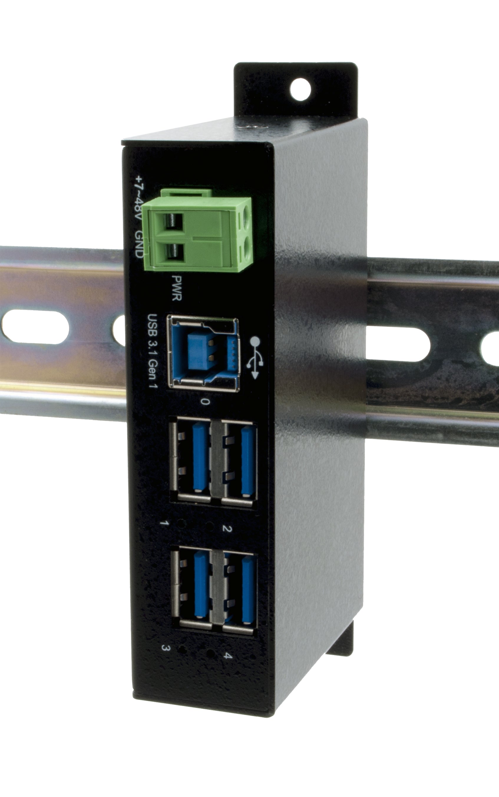 EXSYS EX-1504HMS USB-Hub – USB-B, 4× USB-A, für Windows/Linux
