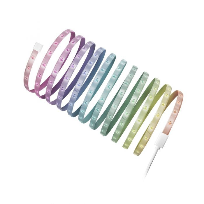 Hombli LED-Strip 5 m – WLAN, für Amazon Alexa & Google Assistant – mehrfarbig (RGB), 2'000–6'500 K