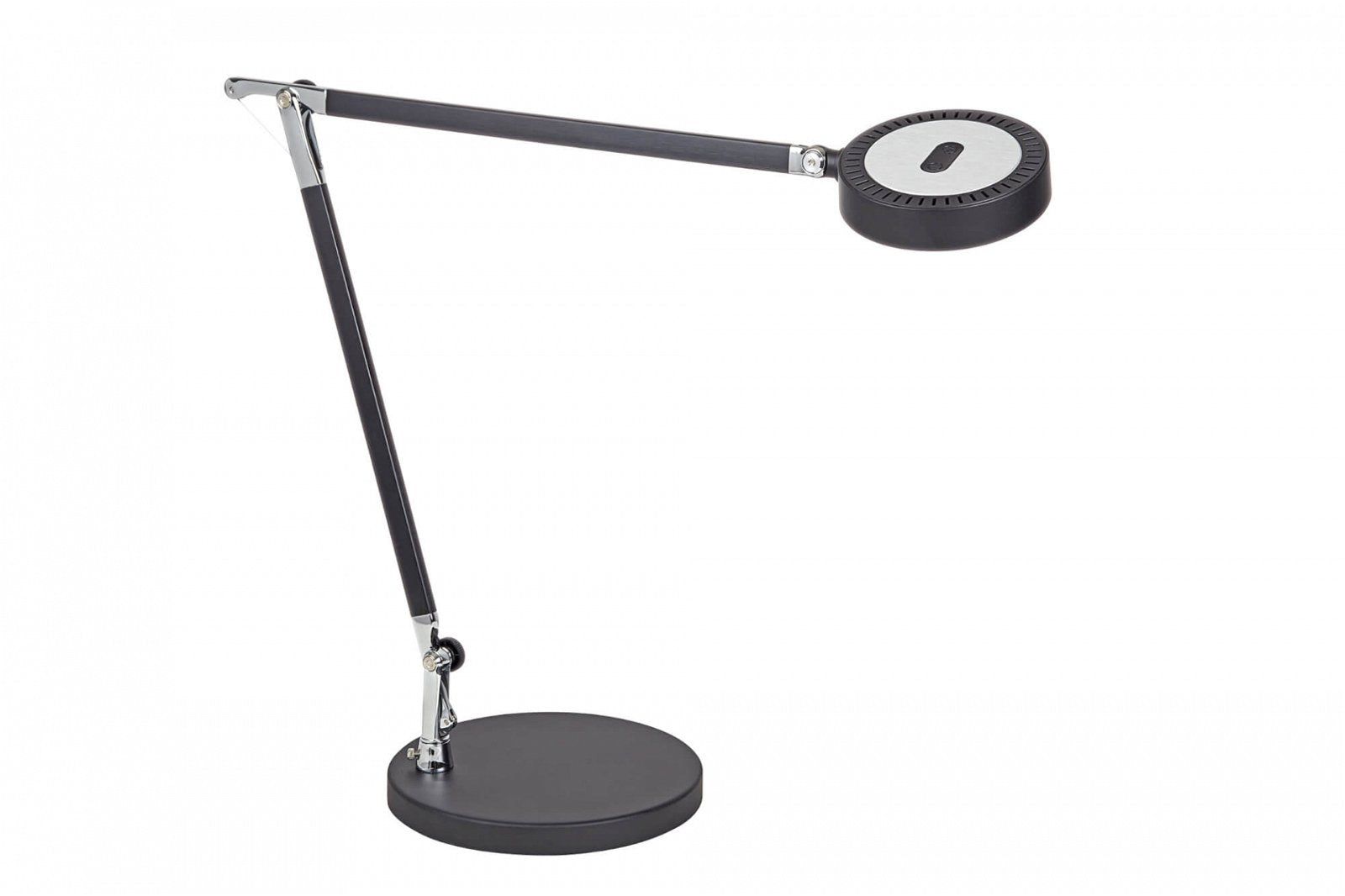 MAUL LED-Tischleuchte Grace – Touchfeld, dreh- und neigbar, dimmbar – 3000–6500 K – 300 lm 6 W – Schwarz