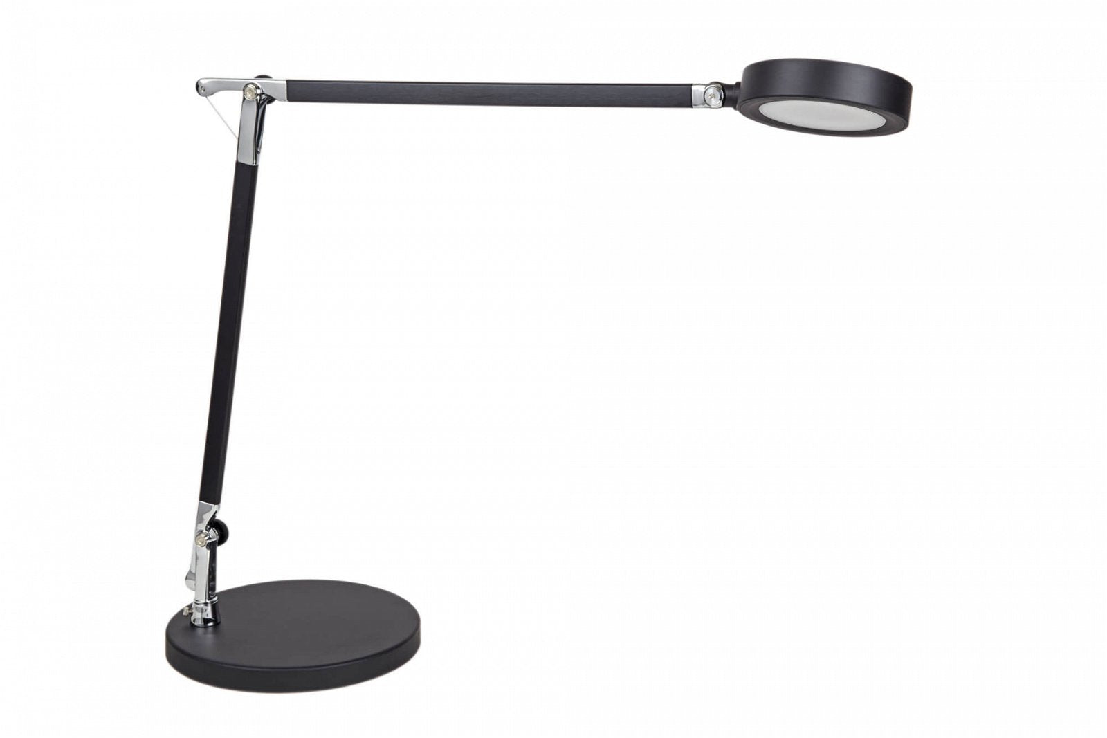 MAUL LED-Tischleuchte Grace – Touchfeld, dreh- und neigbar, dimmbar – 3000–6500 K – 300 lm 6 W – Schwarz