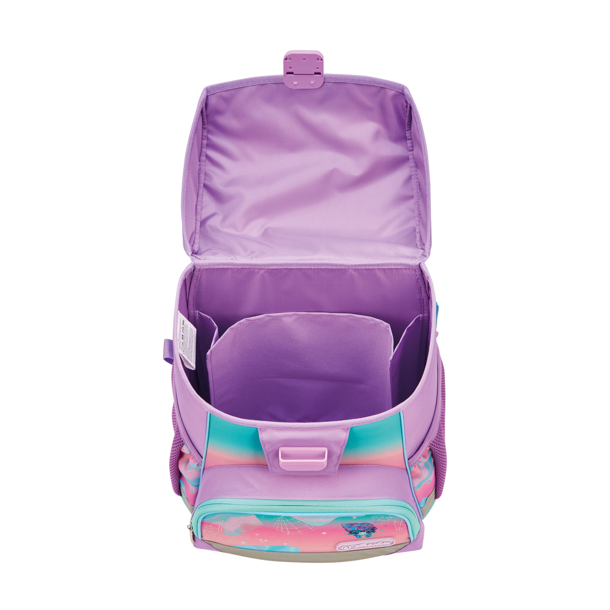 Herlitz Loop Plus – Schulrucksack-Set, Ocean Lights, 17 l, 31×37×22 cm