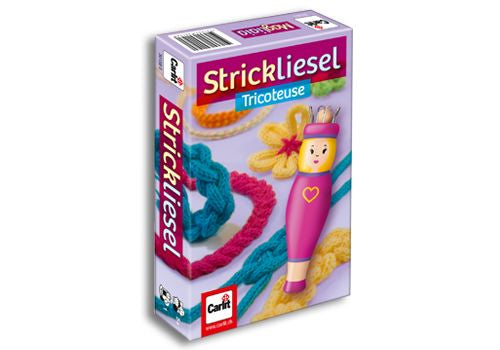 Carlit Strickliesel, mehrfarbig, B 18,3 × H 11,5 × T 3,7 mm, ab 5 Jahren, FSC-zertifiziert, eco:plus