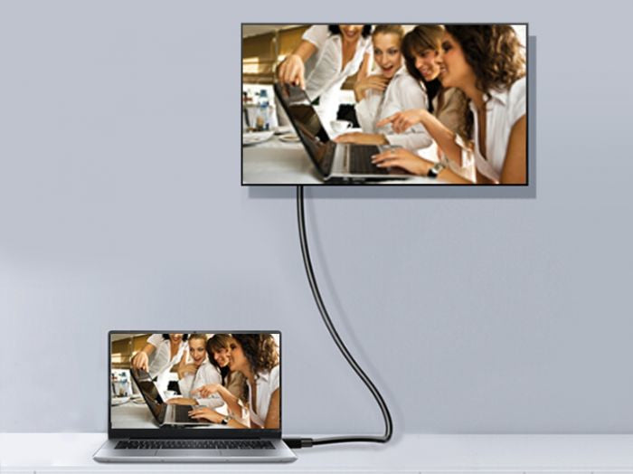Equip DisplayPort Kabel DP 1.4 8K 60 Hz – 5 m – HDR