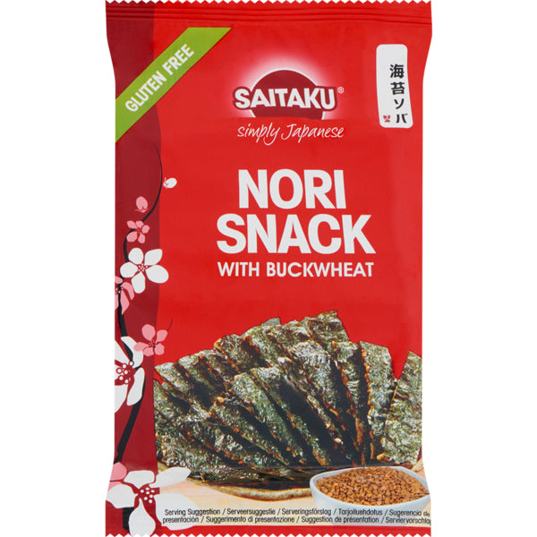 Saitaku Nori Snack – Buchweizen – 20 g