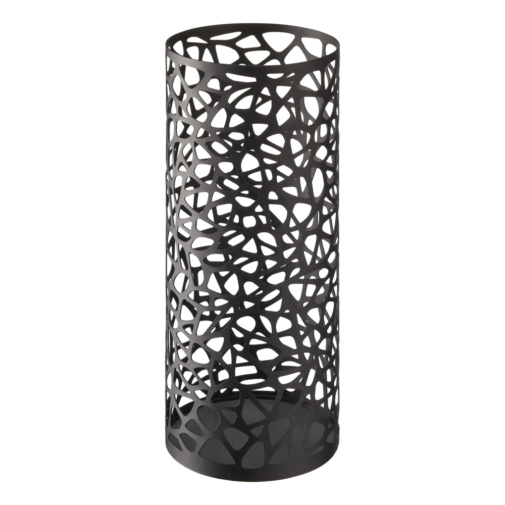 Yamazaki Nest Schirmständer – Metall – Schwarz – Ø 190 × H 465 mm