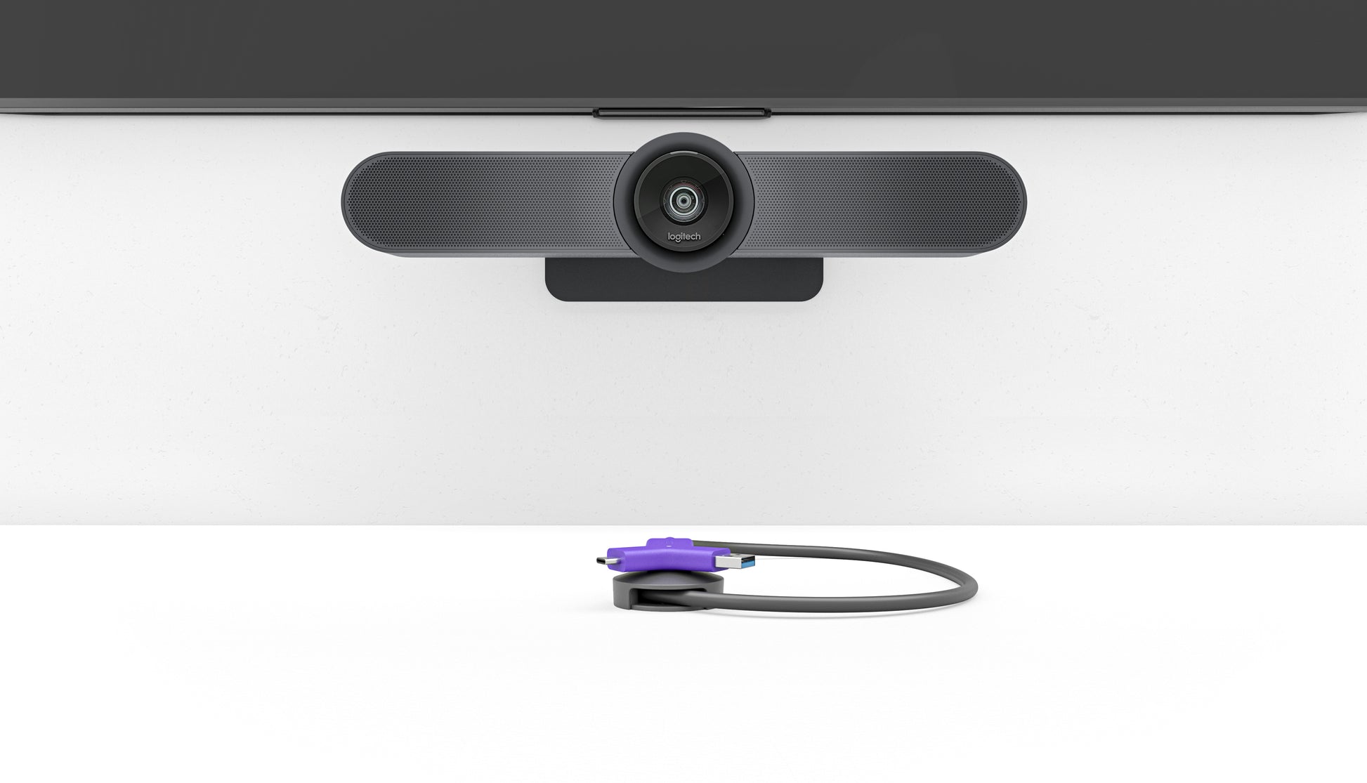 Logitech Swytch Schwarz – BYOD-Kit – 4K, HDMI x2, USB-C x2, für Rally/MeetUp/GROUP und andere