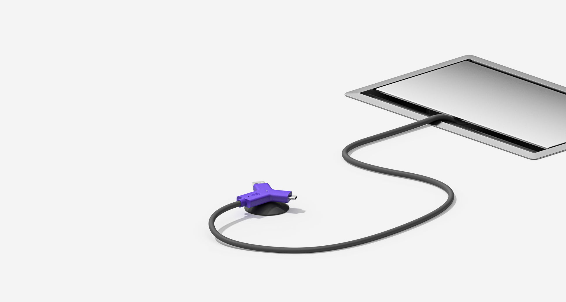 Logitech Swytch Schwarz – BYOD-Kit – 4K, HDMI x2, USB-C x2, für Rally/MeetUp/GROUP und andere