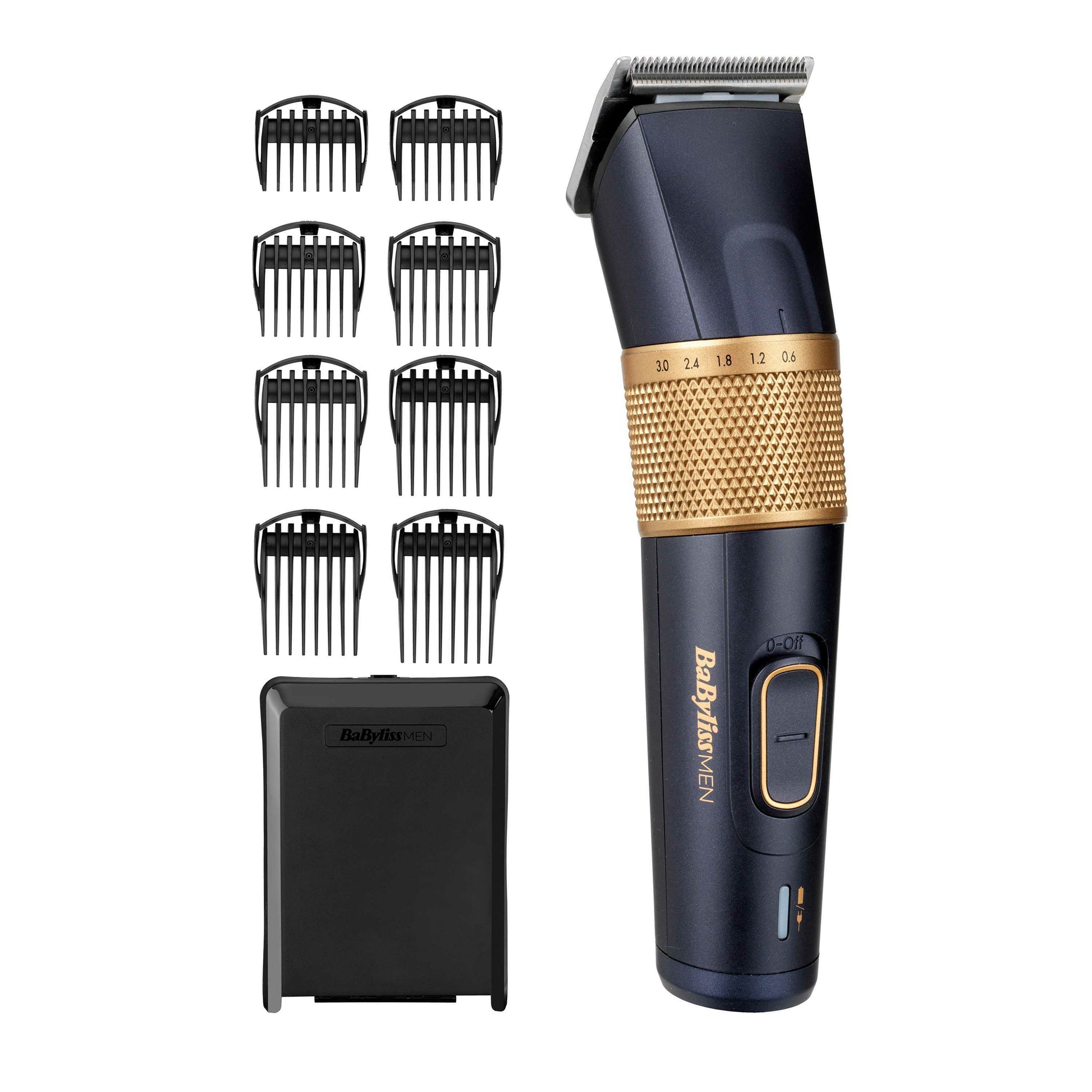 BaByliss Haarschneider Lithium Power E986E – 160 min Akku, 0,5–25 mm – Titanklingen, schwarz