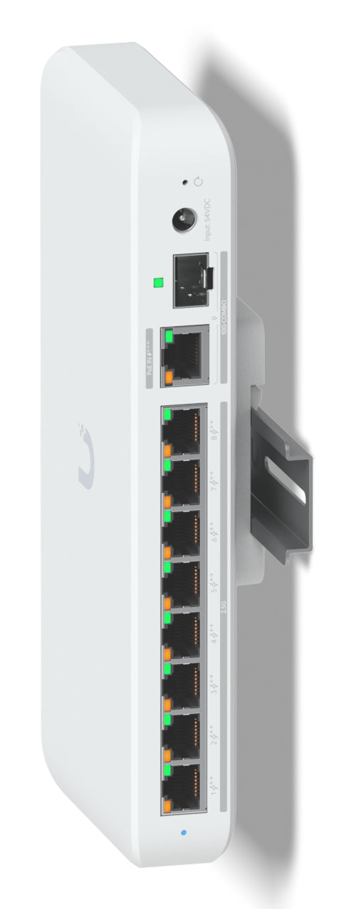Ubiquiti UACC-Switch-DIN – Montagehalterung – für USW-Ultra (42W), USW-Flex-2.5G-8, USW-Ultra-60W (52W) und andere