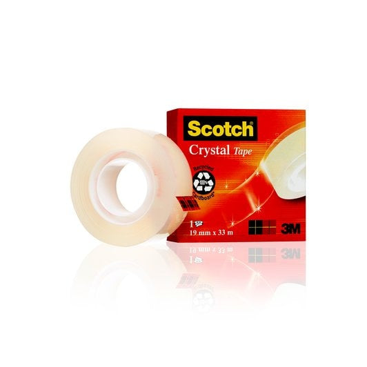 Scotch Tischabroller Magic – für Rollenbreite bis 19 mm, für Bandlänge bis 33 m, Kunststoff, schwarz