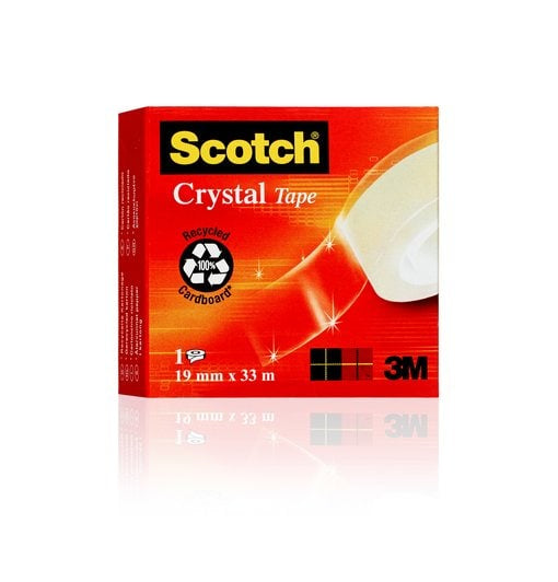 Scotch Tischabroller Magic – für Rollenbreite bis 19 mm, für Bandlänge bis 33 m, Kunststoff, schwarz