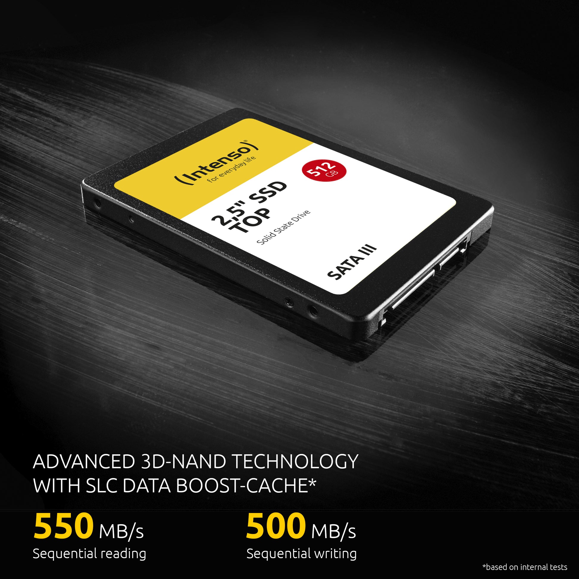 Intenso SSD Top 2×128 GB 3812432 – 2,5" SATA III – für PC/Laptop