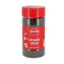 Saitaku Einzelgewürz Schwarze Sesamsamen, geröstet – 95 g