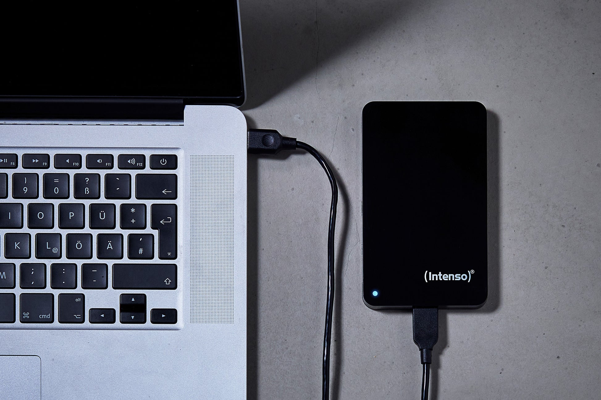 Intenso Memory Case – USB 3.2 Gen 1, 1 TB HDD vorinstalliert, für 2,5" HDD