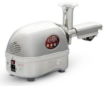 Angel Saftpresse 5500 – 1 l, 180 W, Edelstahl, spülmaschinenfest – Silber