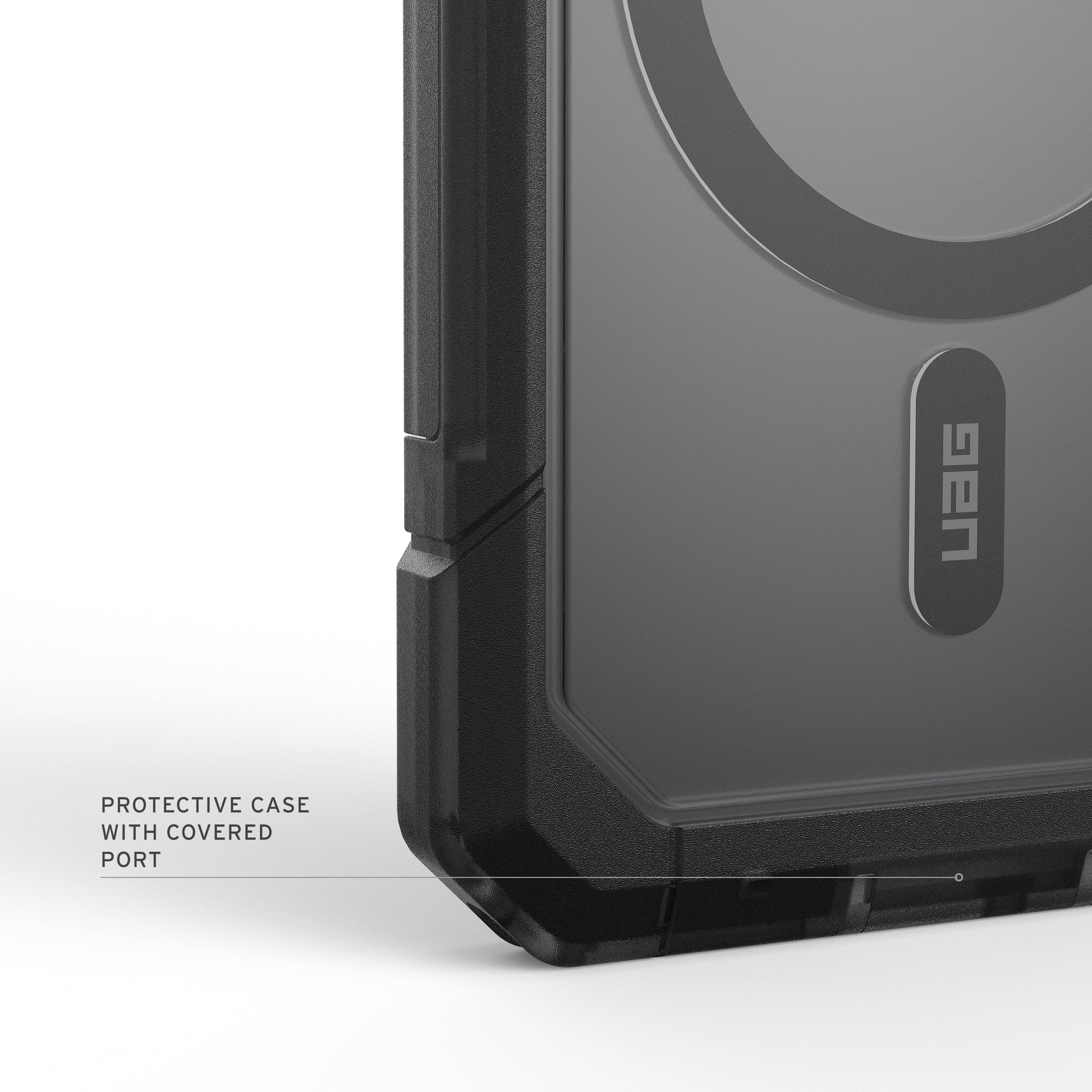 Urban Armor Gear UAG Trooper Backcover – für Samsung Galaxy S26, MagSafe, mit Ständer, Kunststoff, Grau