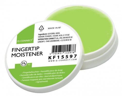 Q-CONNECT Fingeranfeuchter – Paste, antibakteriell