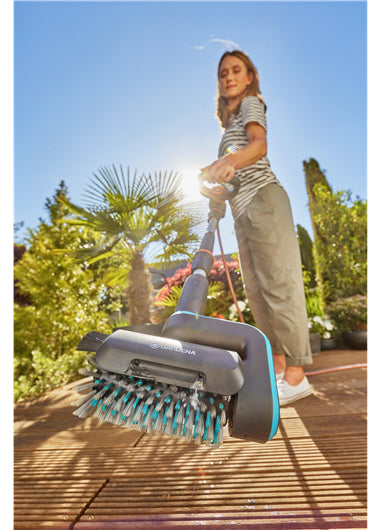 Gardena Universal-Walzenbürste – grün, grau, für AquaBrush