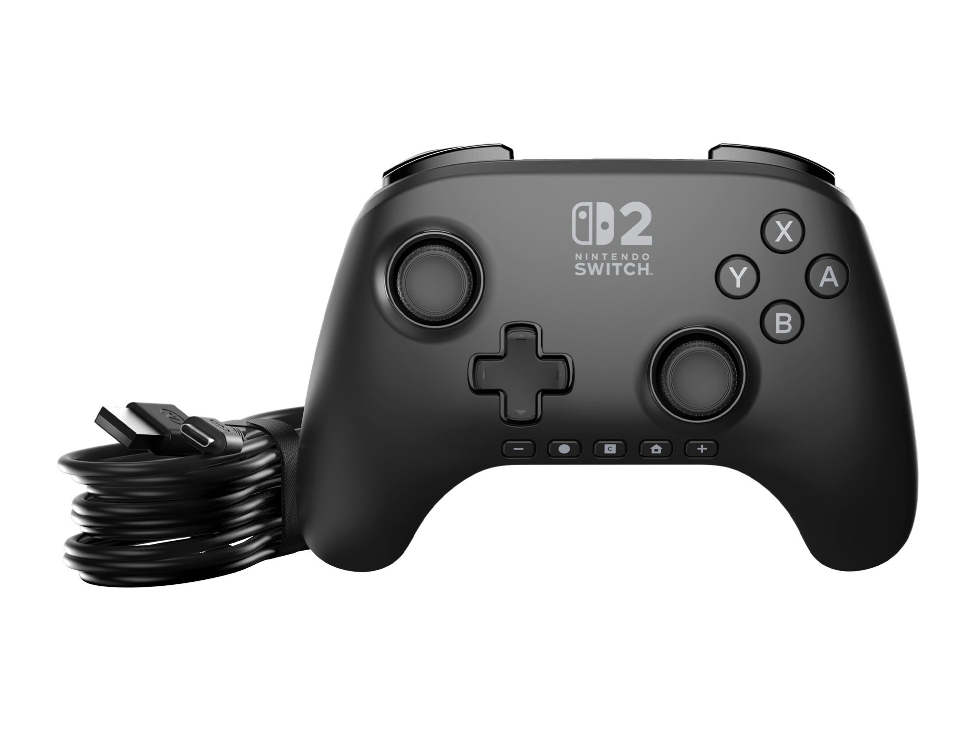 PowerA Advantage Wireless – Gamepad – Kabellos, 30 h Akku, für Nintendo Switch 2, Schwarz