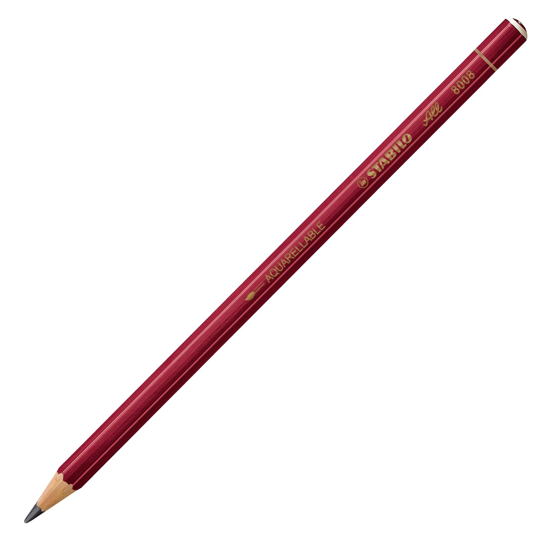 STABILO Non-Permanent-Marker Spezialstift All – Rundspitze – Schwarz – Wasservermalbar
