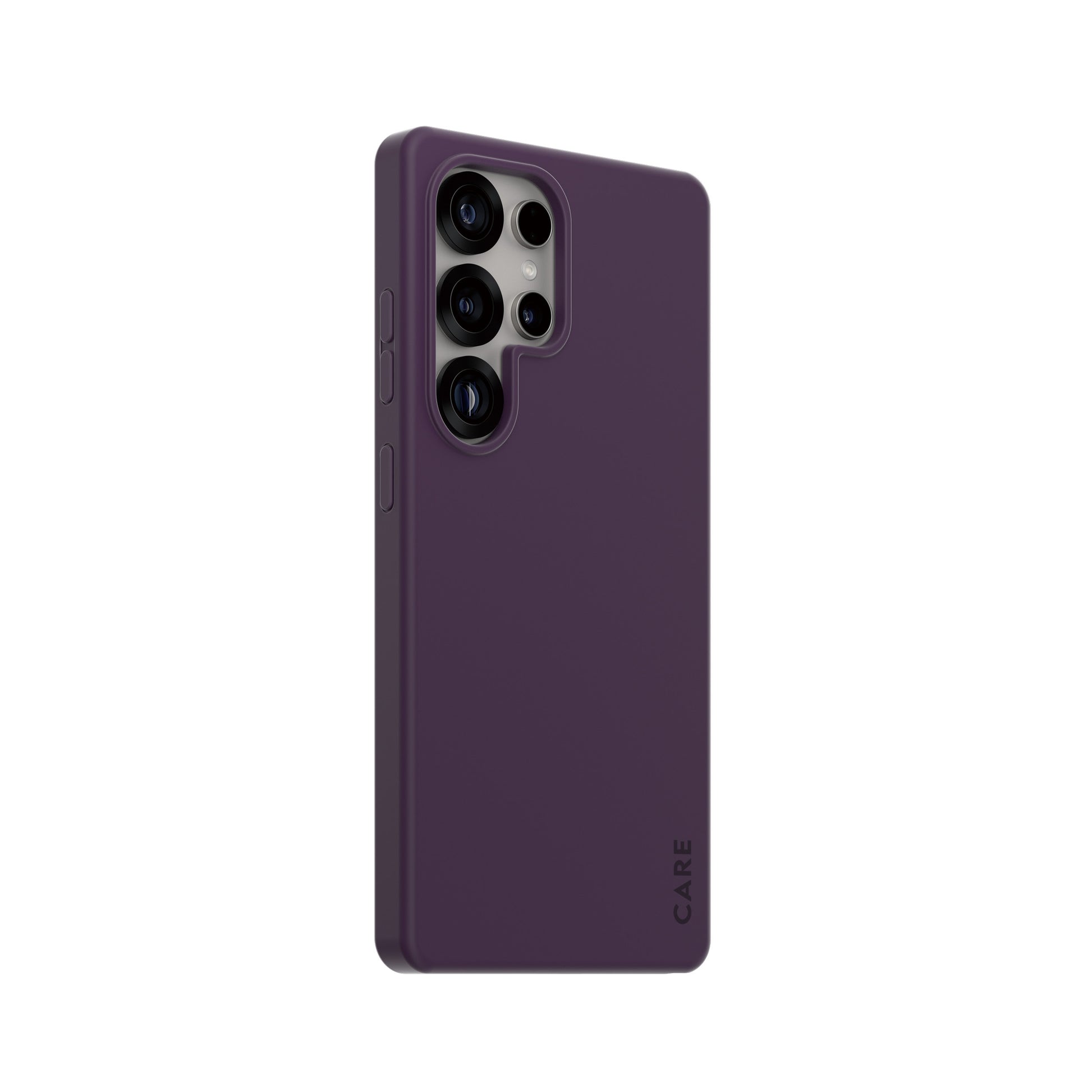PanzerGlass CARE Backcover – für Samsung Galaxy S25 Ultra, Kunststoff, Pflaumenlila, bis 1,2 m sturzsicher