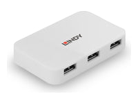Lindy 43143 USB-Hub – USB-A, für Windows/Mac/Linux