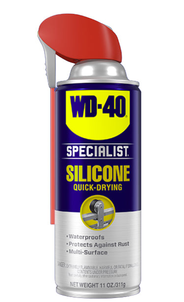 WD-40 SPECIALIST Silikonspray – 300 ml – für Gummi