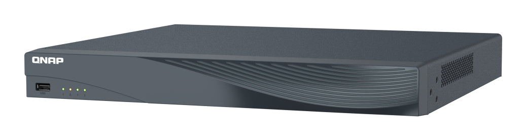 QNAP TVR-AI200 – 1U Rack NVR – 16 Kanal – 1080p – 16× PoE (130 W) – 2× SATA