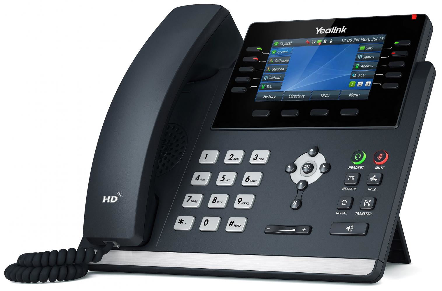 Yealink SIP T4 (U) Serie T46U – IP-Telefon, PoE, WLAN, Grau