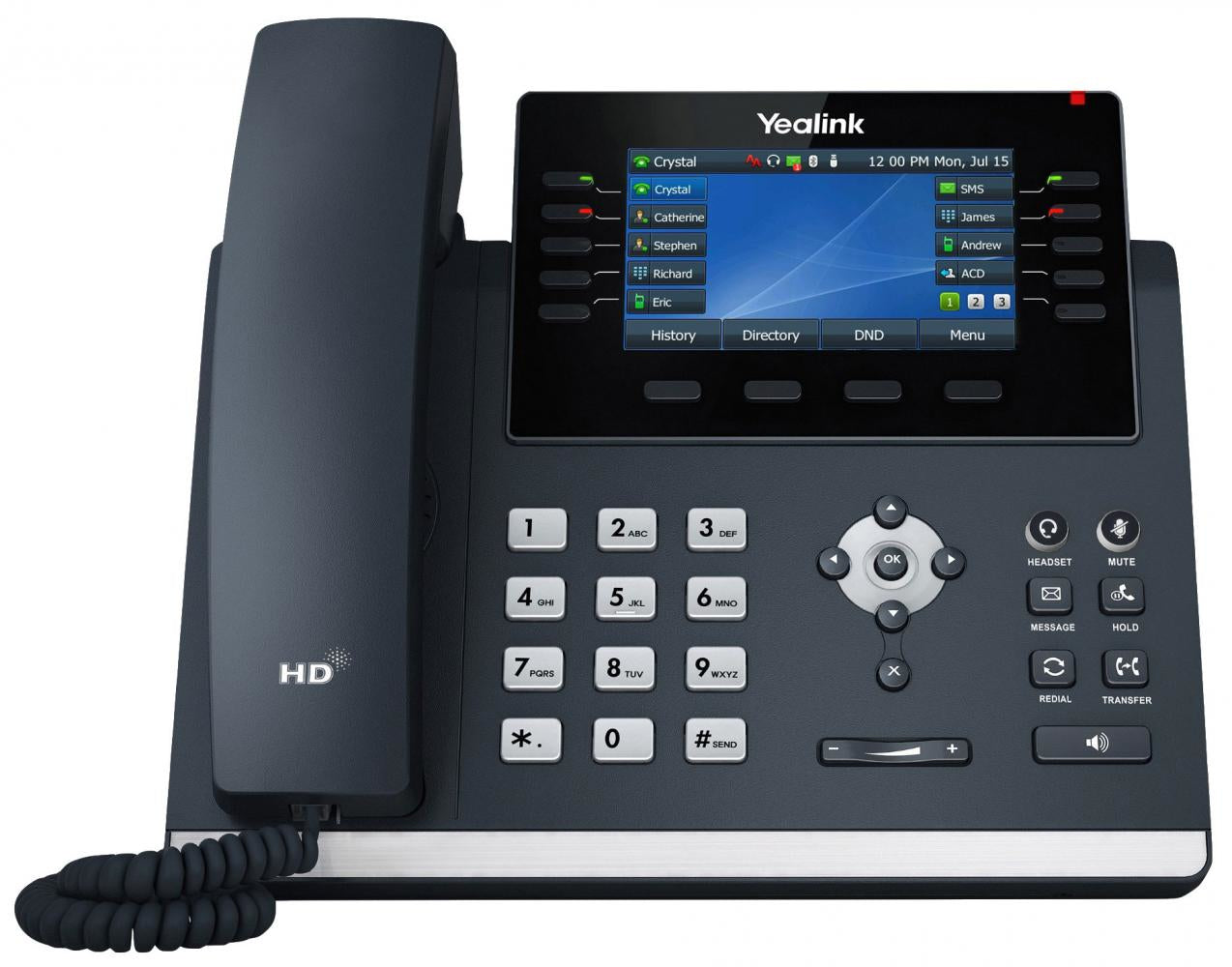 Yealink SIP-T46U – IP-Telefon, WLAN, PoE, Bluetooth