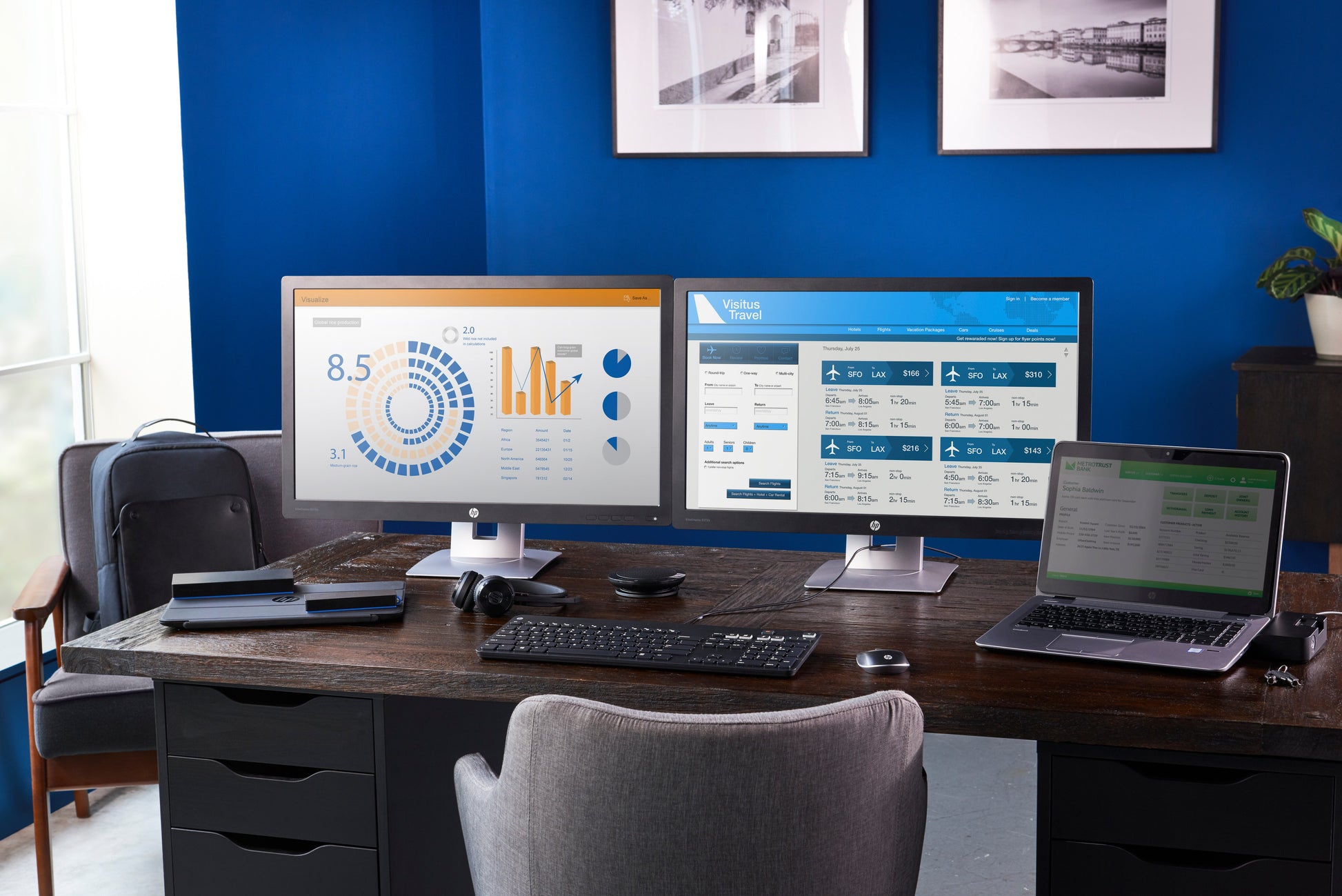 HP Kabelschloss für HP Docking-Stationen und EliteBook/ProBook Notebooks – 1,85 m, 2 Schlüssel – Schwarz