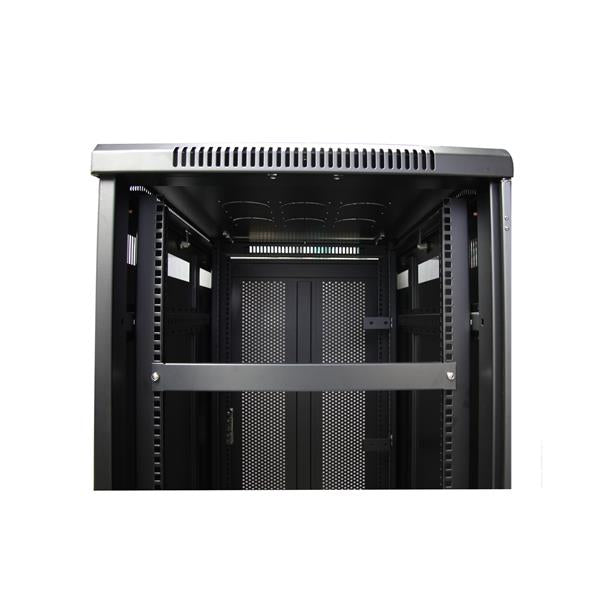 StarTech.com 1U Blindblende für 19" Servergehäuse und -schränke, Schwarz