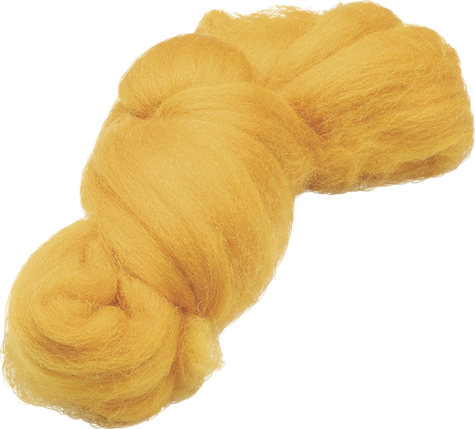KNORR prandell Filzwolle, Wolle, Senfgelb, 50 g