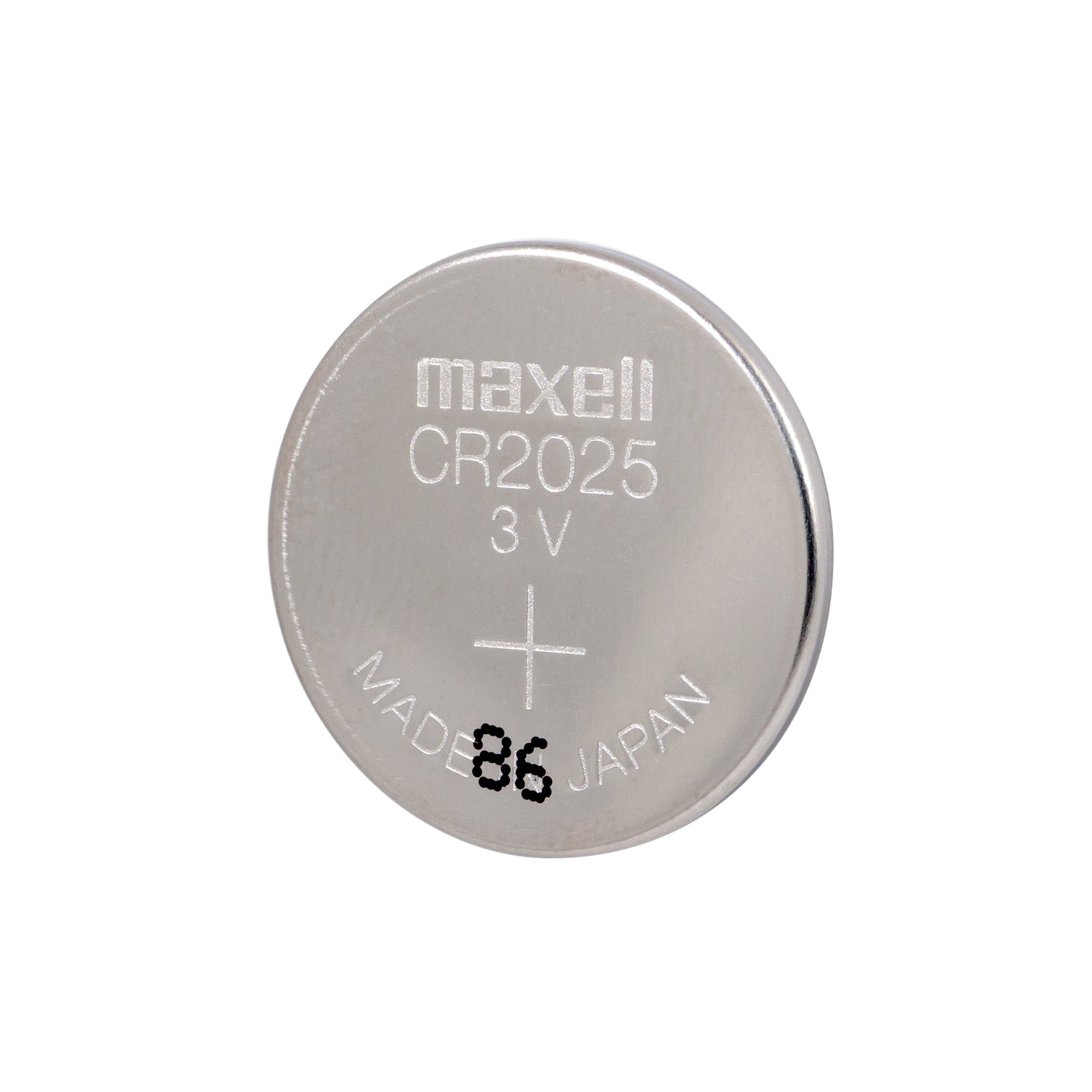 Maxell Knopfzelle CR2025, Lithium-Mangandioxid, 3 V – 1 Stk.