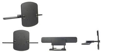 Brodit Tablet-Halterung Kopfstützenhalter – für Volvo C70 1997–2005, S60 2000–2010, XC90 2002–2012 – Schwarz