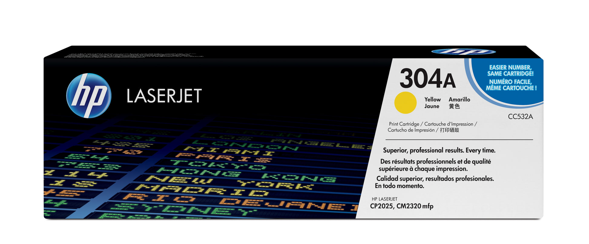 HP Toner 304A – Gelb, 2800 Seiten