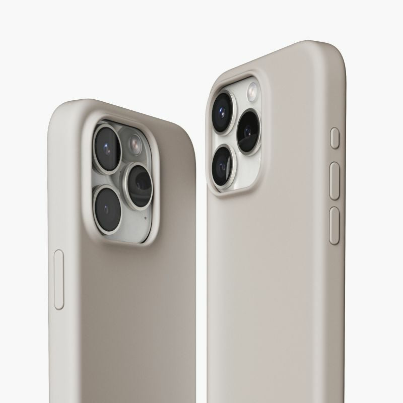 Vonmählen Backcover – für Apple iPhone 15 Pro Max, MagSafe, Silikon, Creme