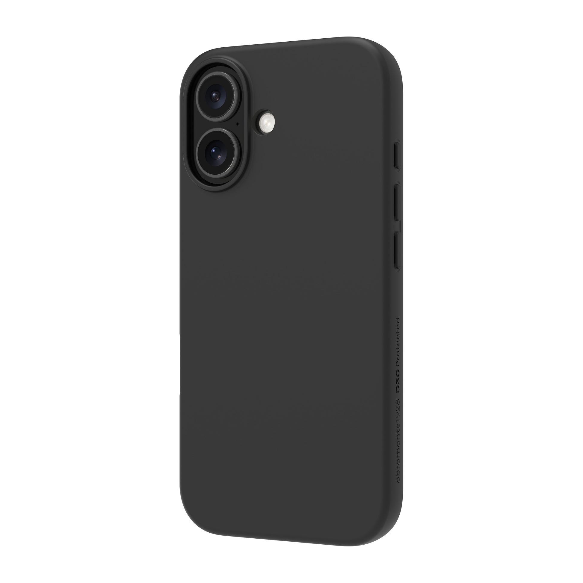 dbramante1928 Iceland Ultra D3O MS Backcover – für Apple iPhone 17, Kunststoff, Schwarz, bis 4 m sturzsicher