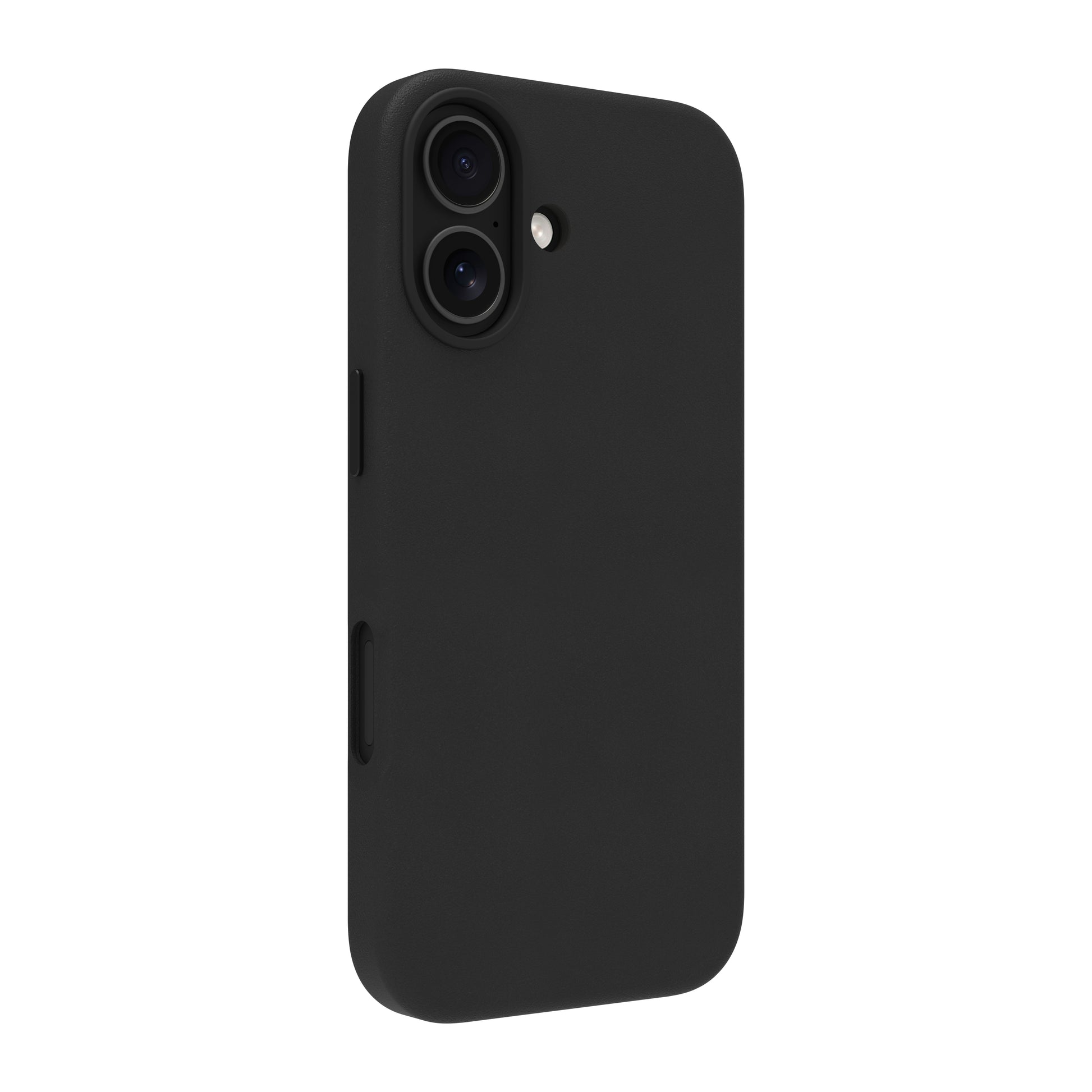 dbramante1928 Roskilde MS Backcover – für Apple iPhone 17, MagSafe, mit Kartenfach, Leder, Schwarz