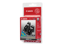Canon Tintenpatronen-Multipack PGI-525BK, Schwarz, 2er-Pack