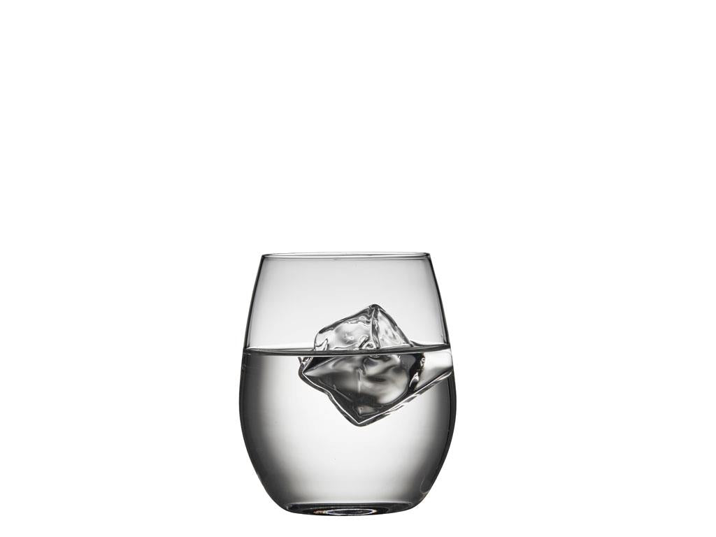 Lyngby Glas Juvel Trinkglas – 6er Set, 390 ml, H 10,0 cm, Glas, Transparent, spülmaschinenfest