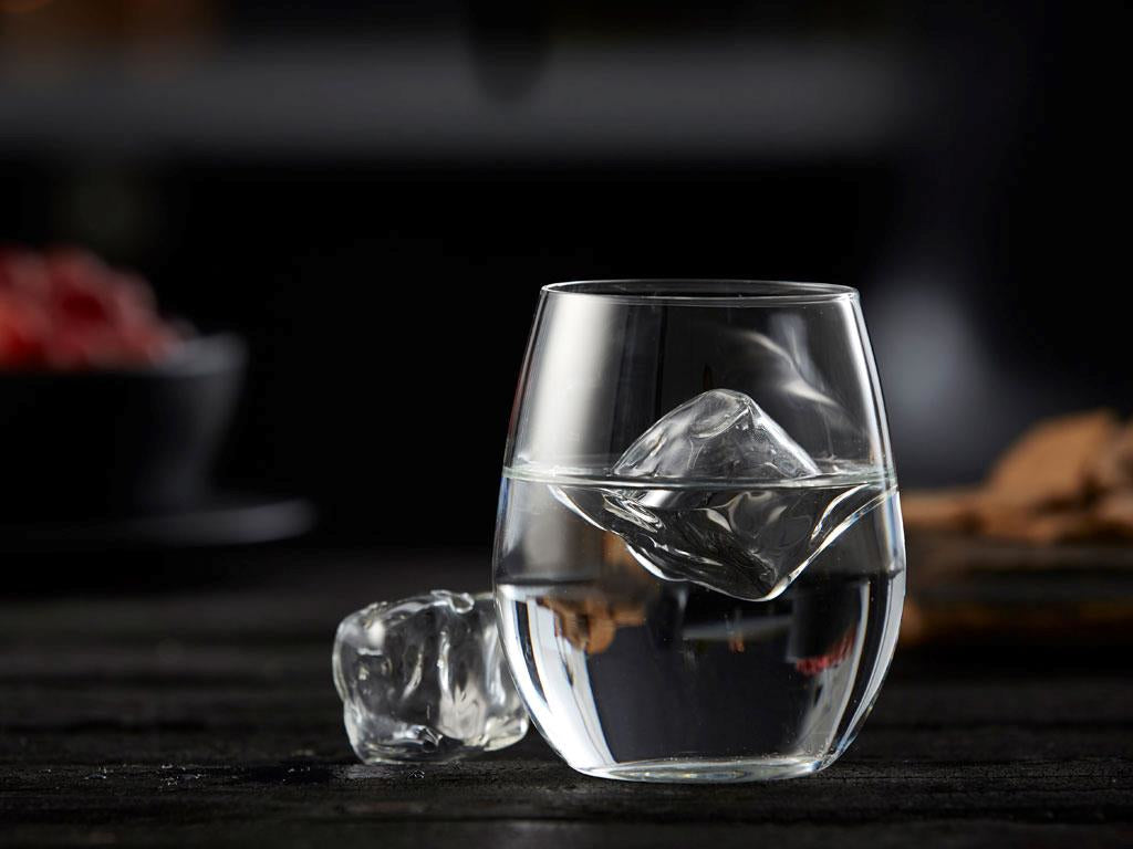 Lyngby Glas Juvel Trinkglas – 6er Set, 390 ml, H 10,0 cm, Glas, Transparent, spülmaschinenfest