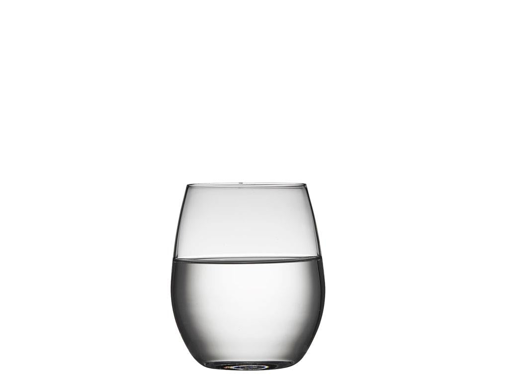 Lyngby Glas Juvel Trinkglas – 6er Set, 390 ml, H 10,0 cm, Glas, Transparent, spülmaschinenfest