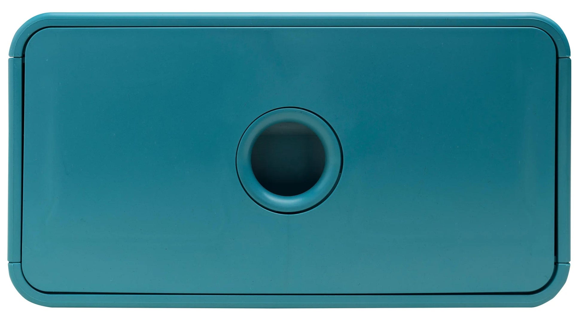 Exacompta SKANDI Schubladenelement – 1 Schublade, für A5+, blau, Polystyrol (PS), B 190 × H 107 × T 265 mm