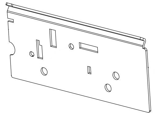 Datamax O'Neil I-Class Verschleissteile-Kit, Tear Bar – für I-4206/I-4208/I-4308 und andere, DPO11-5219-01