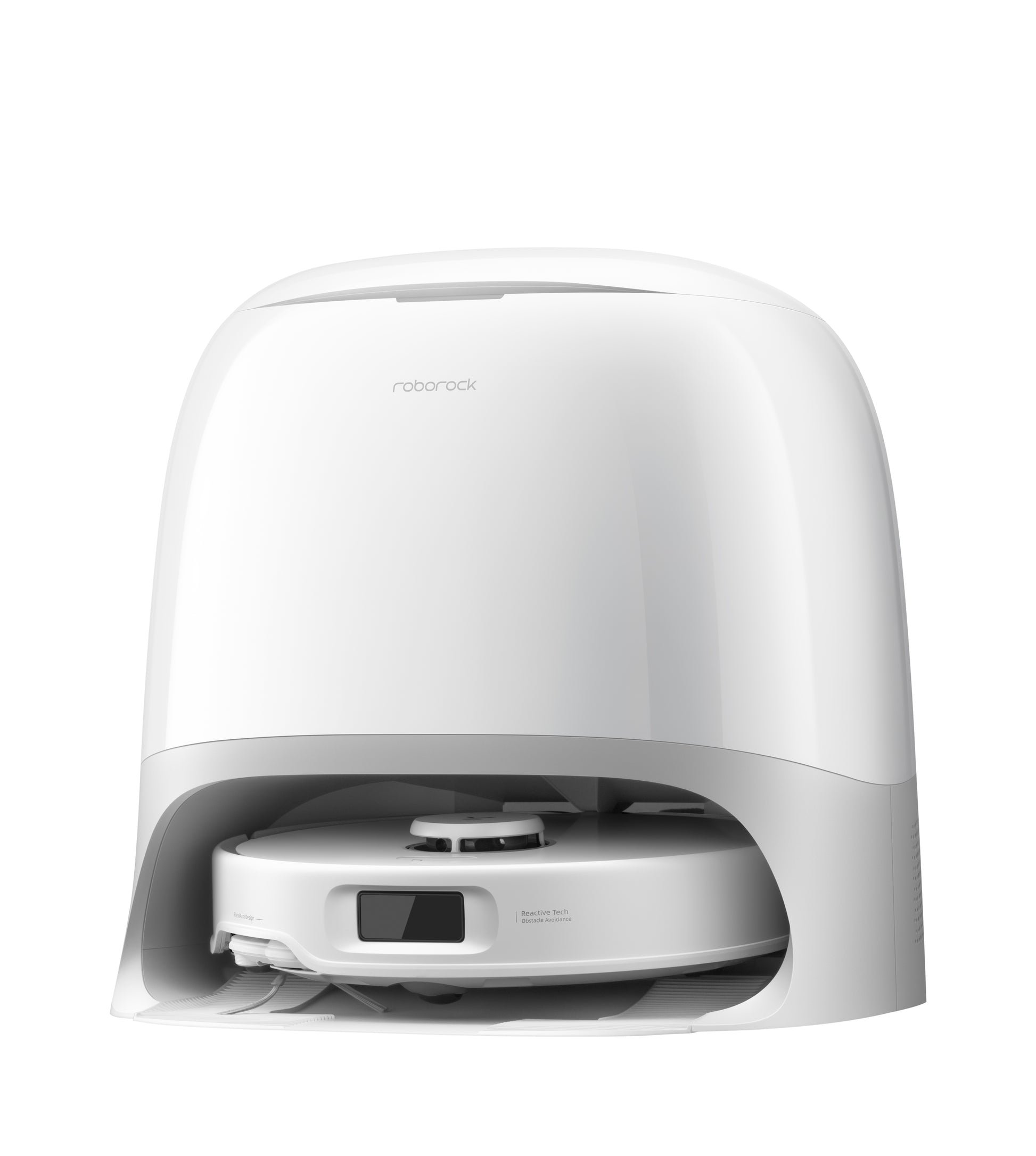 Roborock Saugroboter Qrevo Curv 5A1 – Max. Laufzeit 190 min, 2,7 l, Akkubetrieb, 34,7 × 35,2 × 10,3 cm