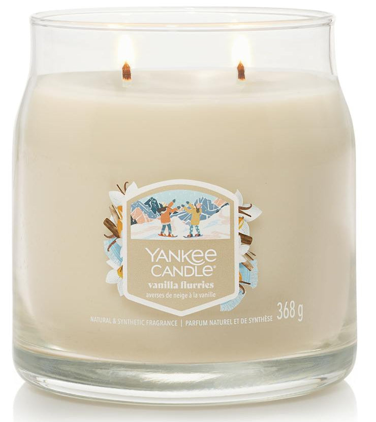Yankee Candle Duftkerze – Vanille – Ø 9,3 × 11,4 cm – 35–50 h
