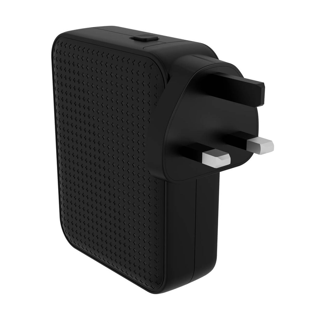 HYPER Netzteil – 140 W, 3× USB-C + 1× USB-A, PD, QC, PPS – für Gaming-Controller, Handy, Netbook u. a.